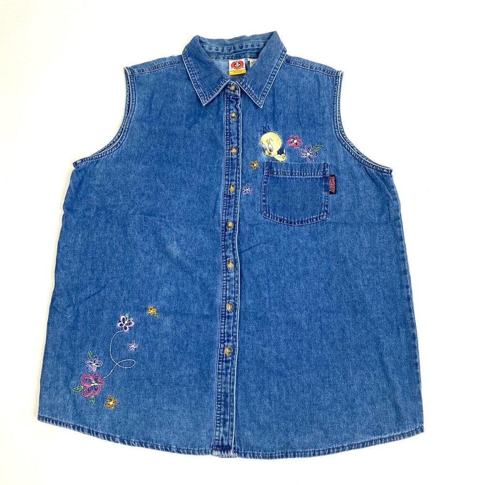 Vintage Tweety Denim Shirt